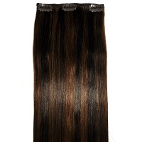 balayage hair piece, wedding hair, hair volumiser