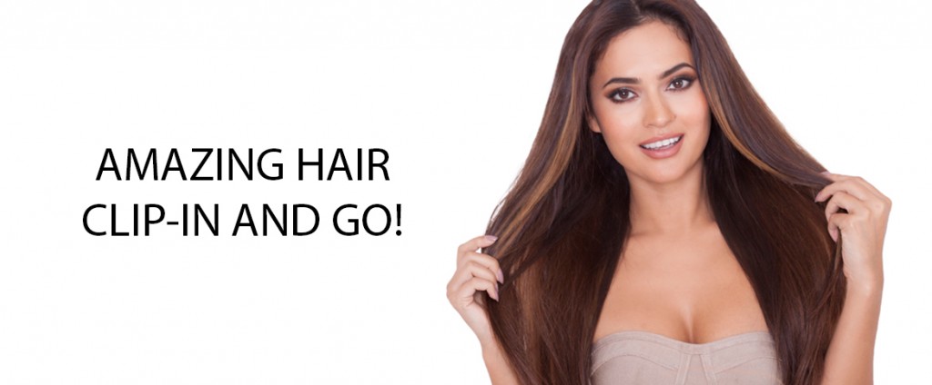 how to put in your clip in hair extensions - step by step guide