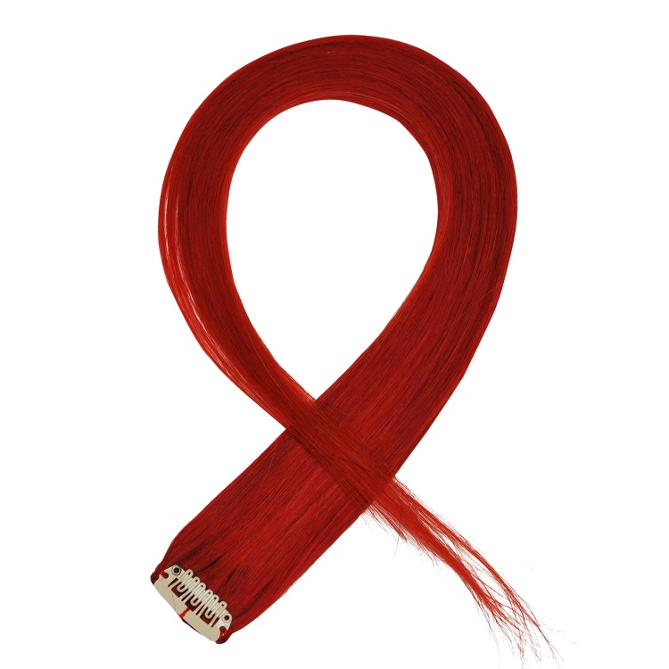 bright red hair extensions colour for hair streaks