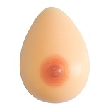 pear shaped realistic breast form