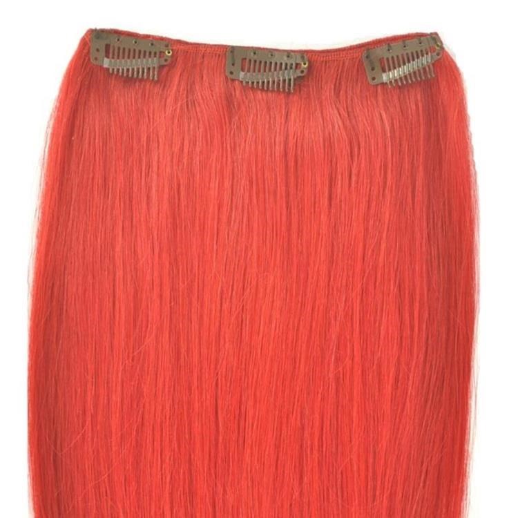 bright red hair extensions