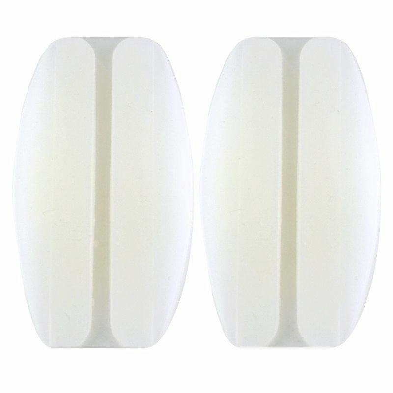 Large clear bra strap cushions