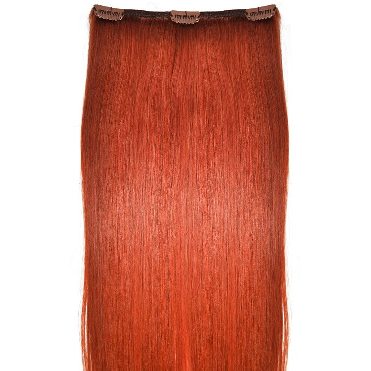 bright ginger copper hair colour for hair extensions